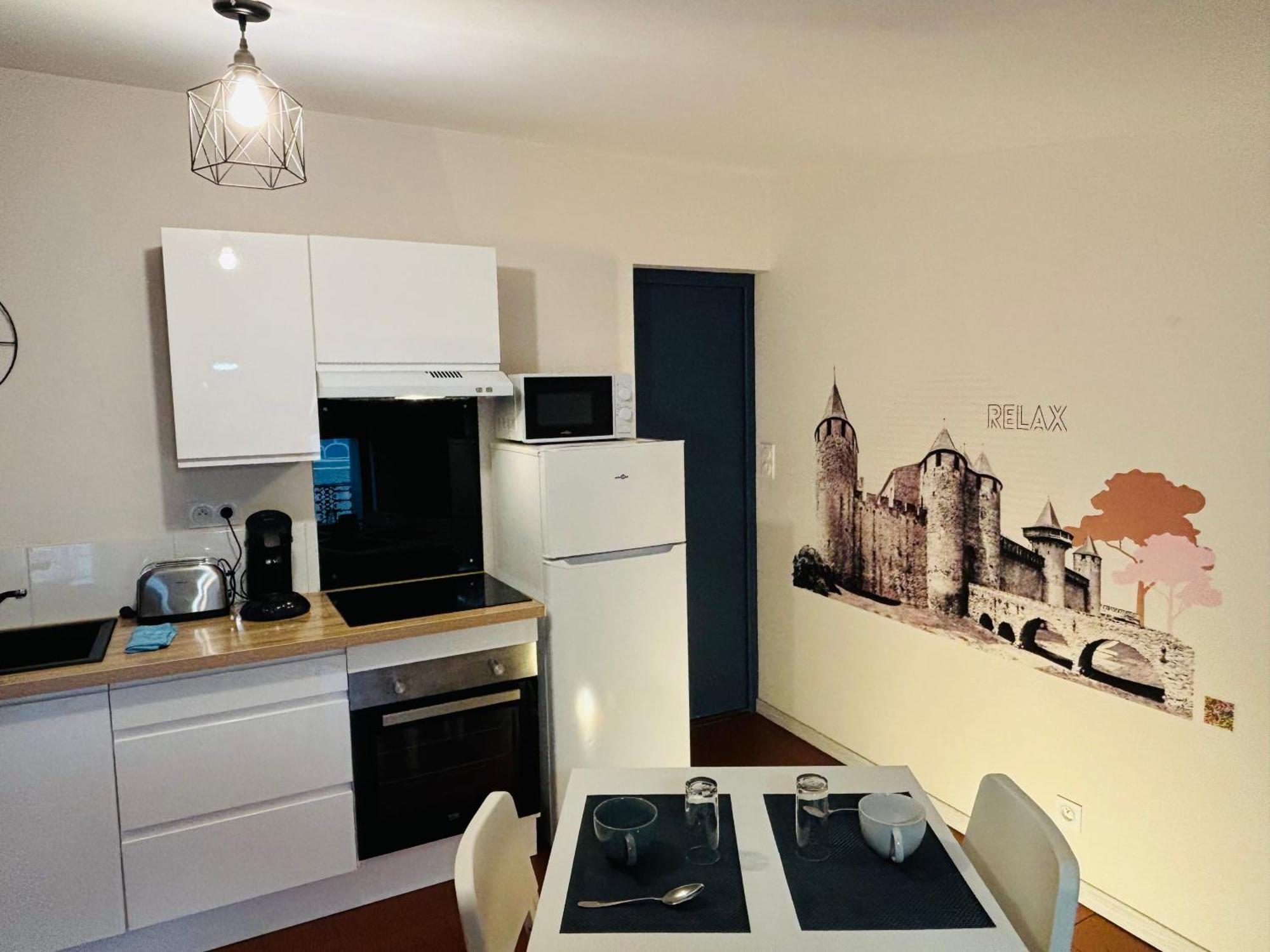 Fraichement Renove, Spacieux, Quartier Calme, Le Cocon De Lena Carcassonne Dış mekan fotoğraf